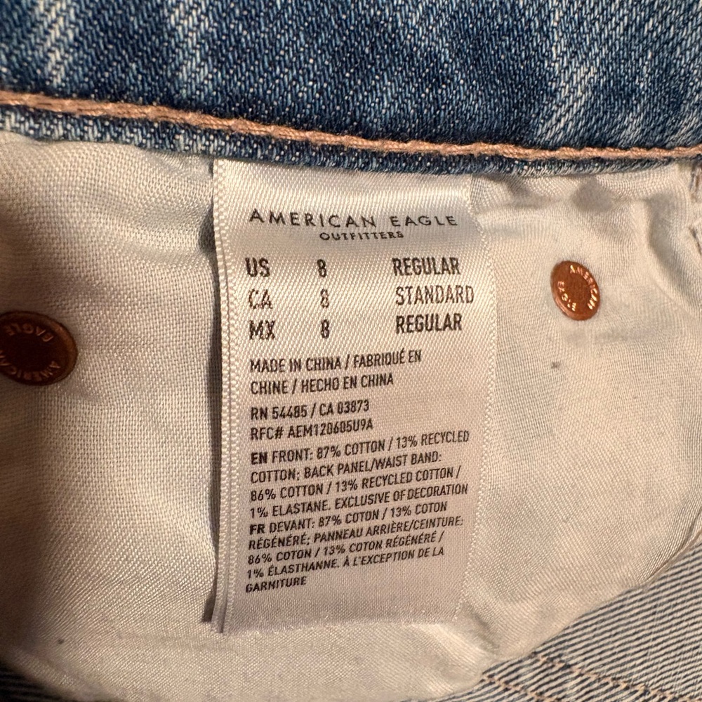 American Eagle Ex-Boyfriend Wide Leg Jeans - Picture 3 of 6